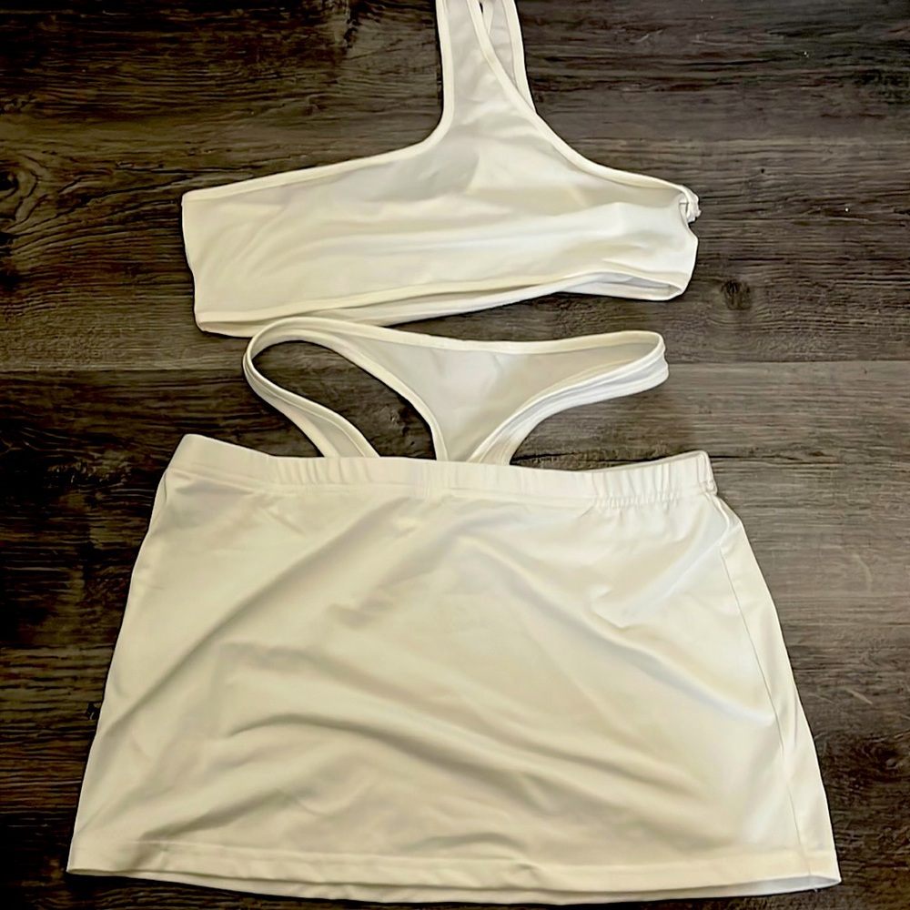 white outfit
